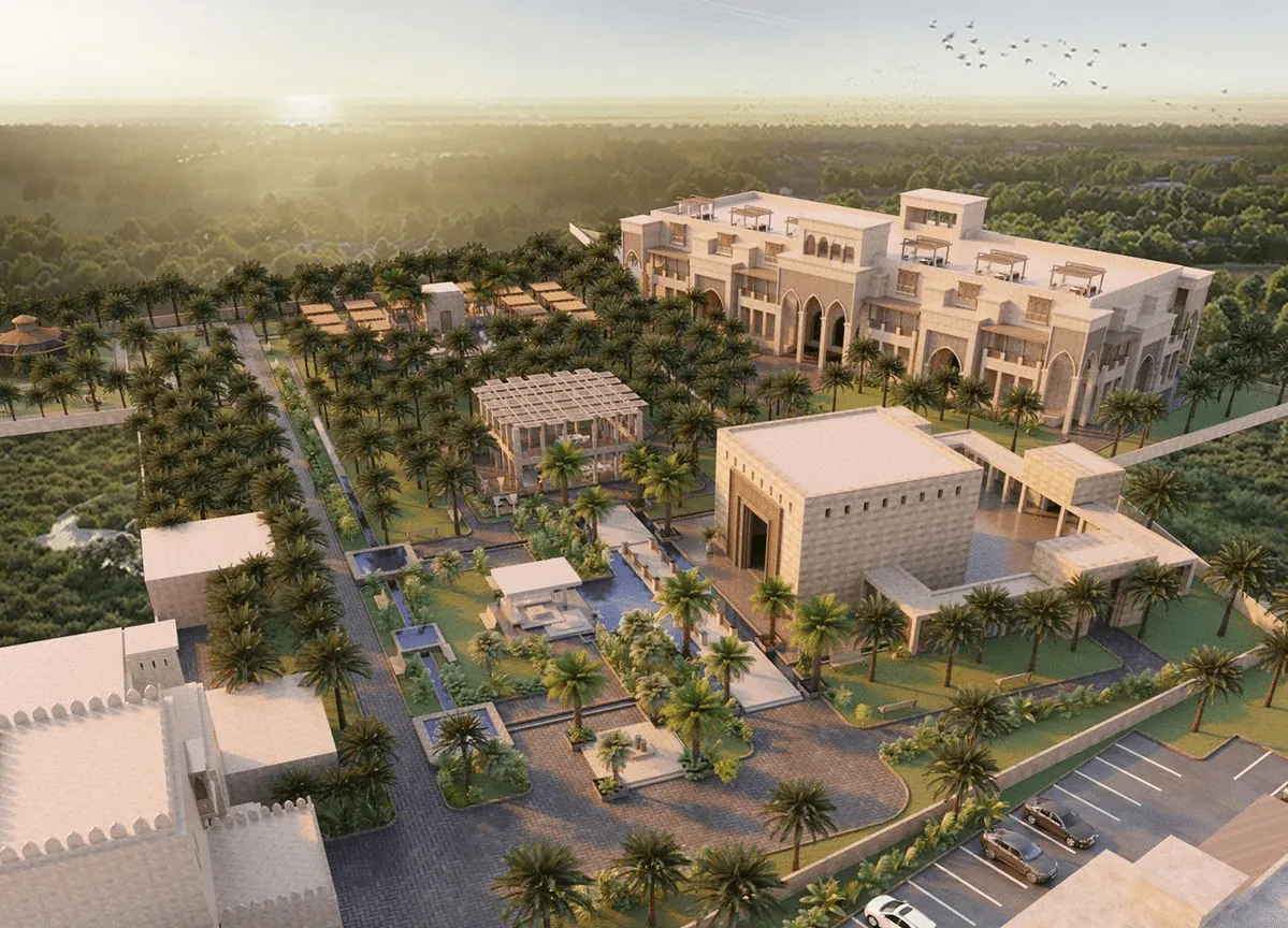 Saudi skyline at dusk - begin your real estate journey with Ora Realty