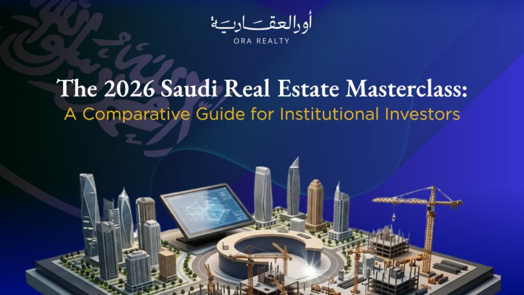 The 2026 Saudi Real Estate Masterclass: A Comparative Guide for Institutional Investors